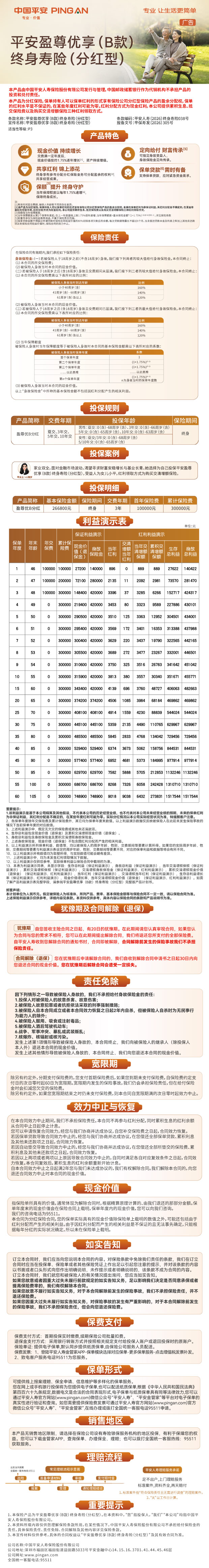 0.平安人寿平安盈尊优享(B款)终身寿险(分红型)产品挂网图片.jpg