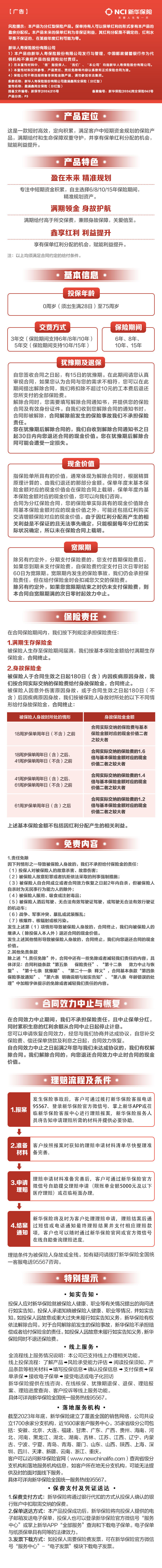 新华盈满鑫两全保险(分红型)产品挂网图片.png